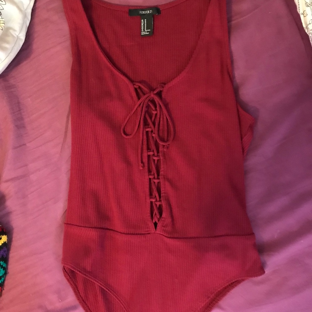 Strappy bodysuit